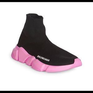 balenciaga shoes womens orange